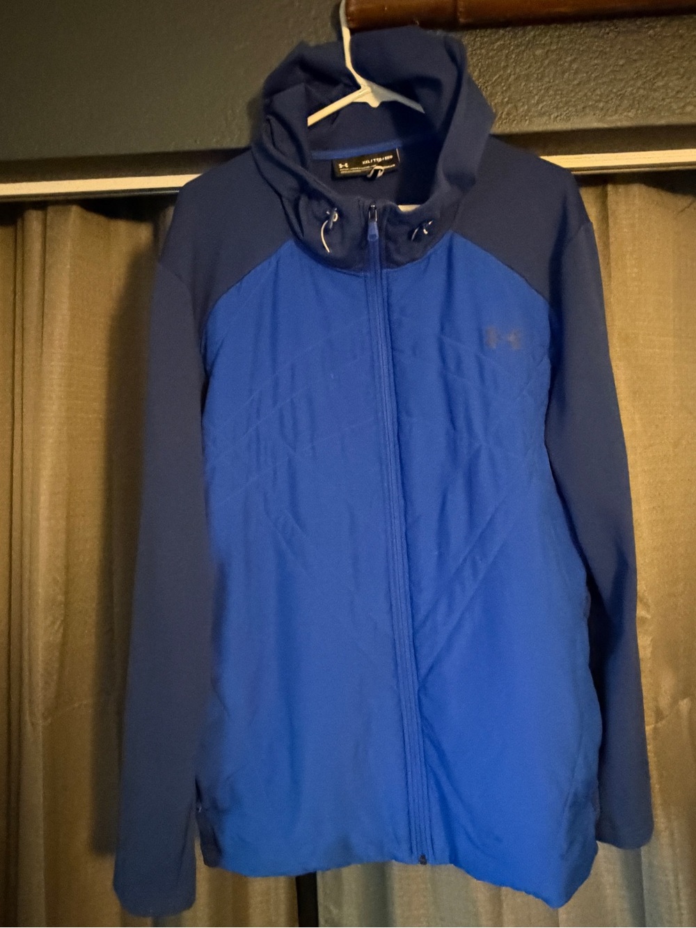 Under Armour Two-Tone Blue Performance Hooded Jacket
